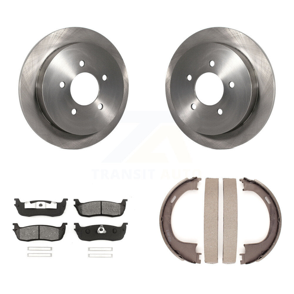Transit Auto K8S-104475 Disc Brake Kit for 1998-2004 Ford F-150 Heritage, Lincoln Blackwood, Ford Expedition & more - Rear product image