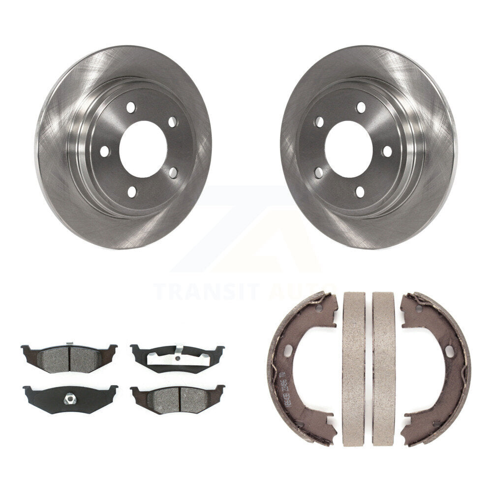 Transit Auto K8S-104480 Disc Brake Kit for 1995-2004 Dodge Intrepid, Chrysler 300M, Chrysler LHS & more - Rear product image
