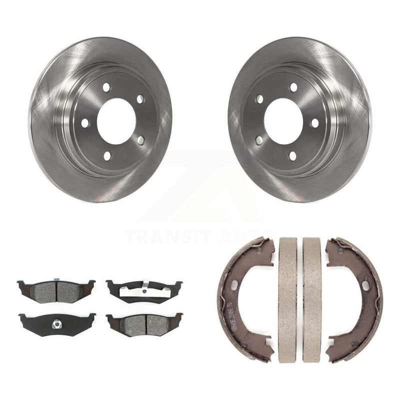 Transit Auto K8S-104480 Disc Brake Kit for 1995-2004 Dodge Intrepid, Chrysler 300M, Chrysler LHS & more - Rear product image