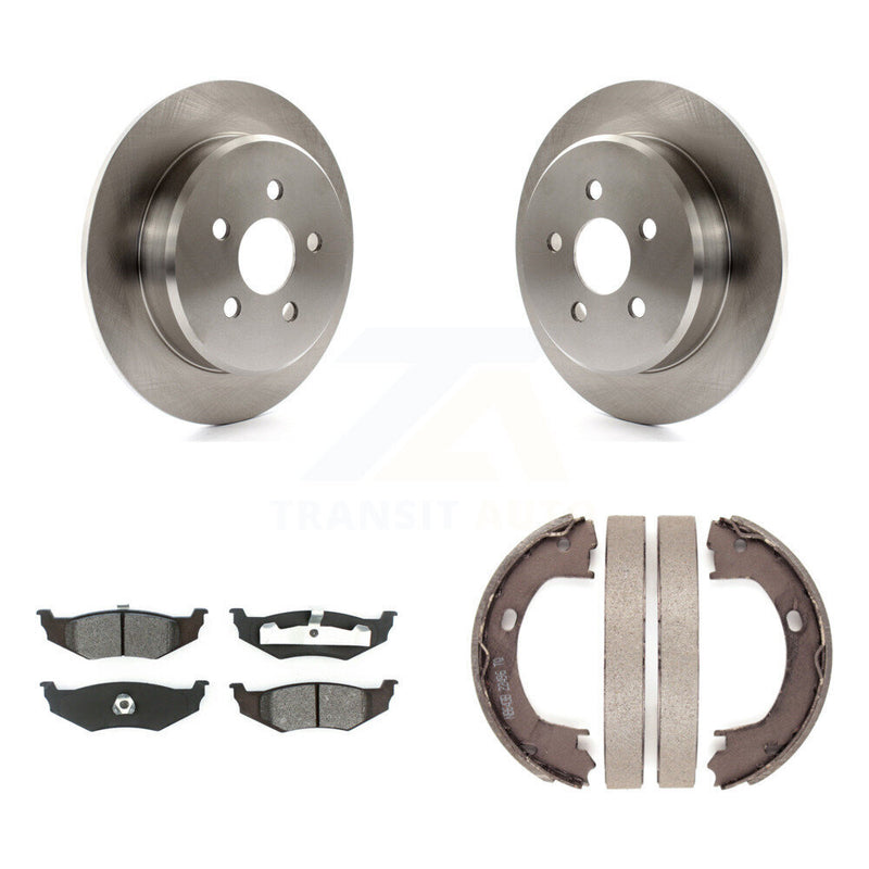 Transit Auto K8S-104482 Disc Brake Kit for 1995-2007 Chrysler PT Cruiser, Chrysler Sebring, Dodge Stratus & more - Rear product image