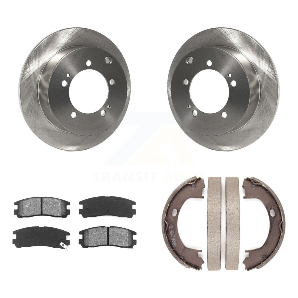Transit Auto K8S-104484 Disc Brake Kit for 2001-2005 Mitsubishi Eclipse, Dodge Stratus - Rear product image