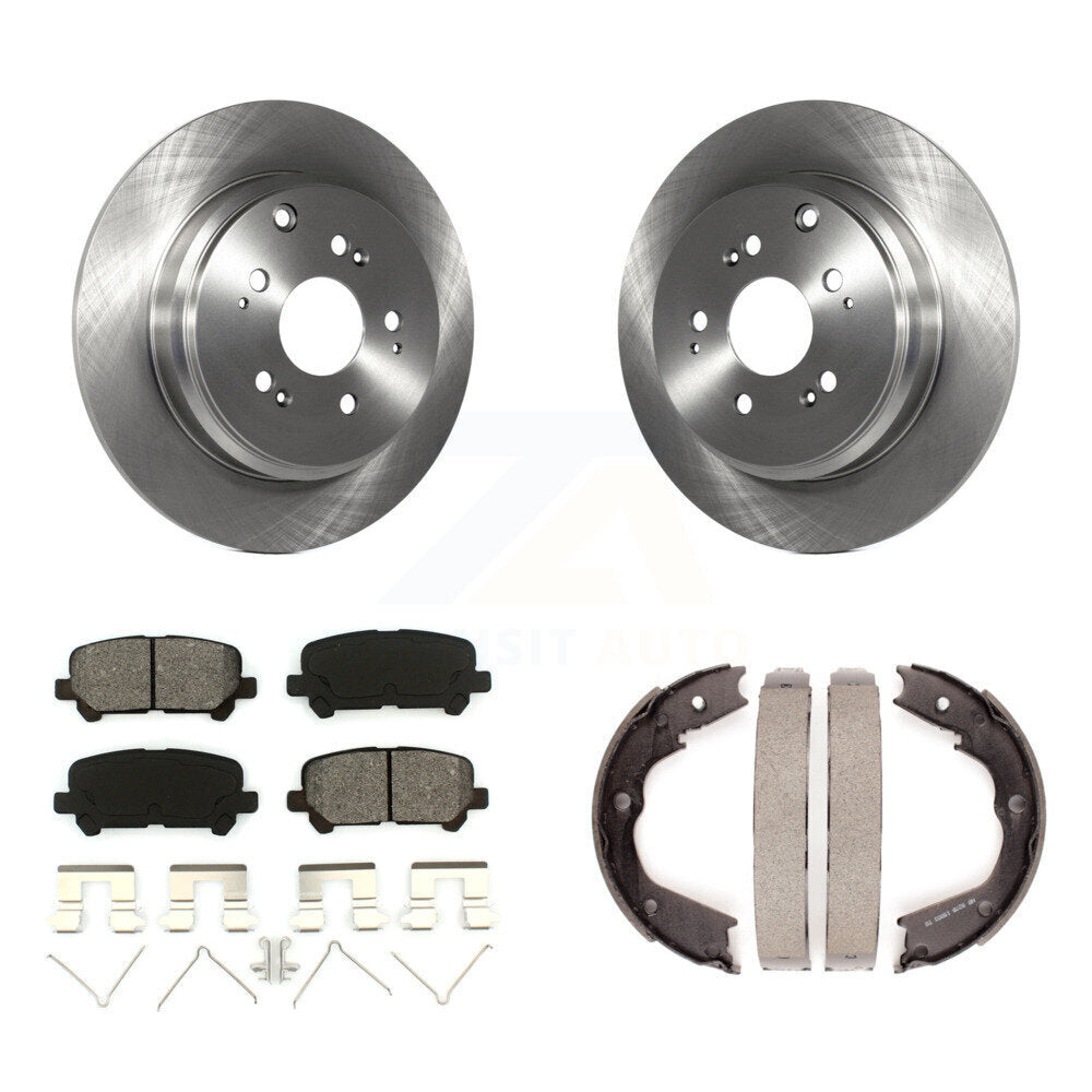 Transit Auto K8S-104485 Disc Brake Kit for 2007-2015 Acura ZDX, Honda Pilot, Acura MDX - Rear product image