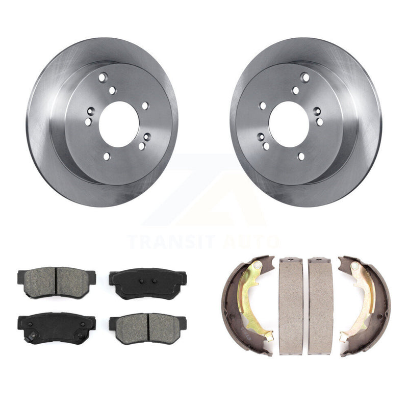 Transit Auto K8S-104487 Disc Brake Kit for 2001-2010 Hyundai Tucson, Kia Sportage, Hyundai Santa Fe - Rear product image