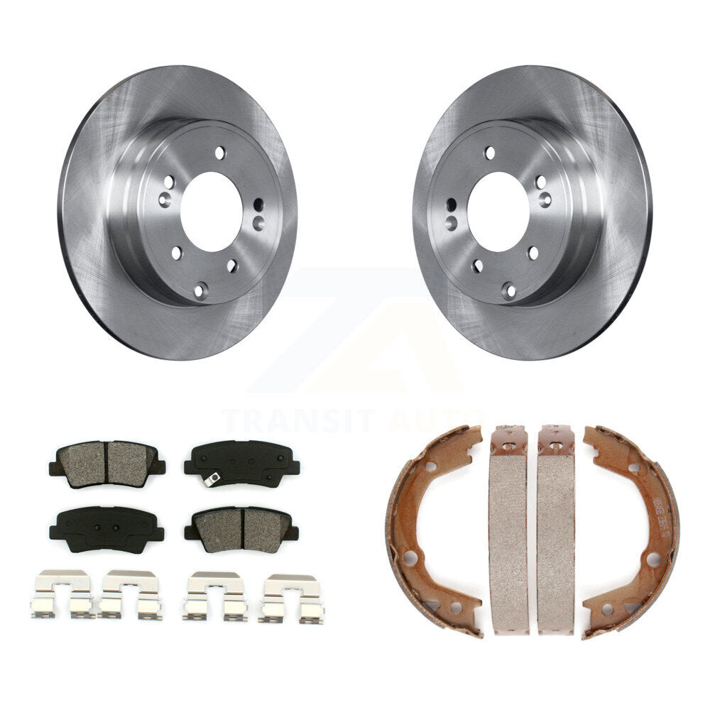 Transit Auto K8S-104489 Disc Brake Kit for 2008-2010 Hyundai Sonata - Rear product image