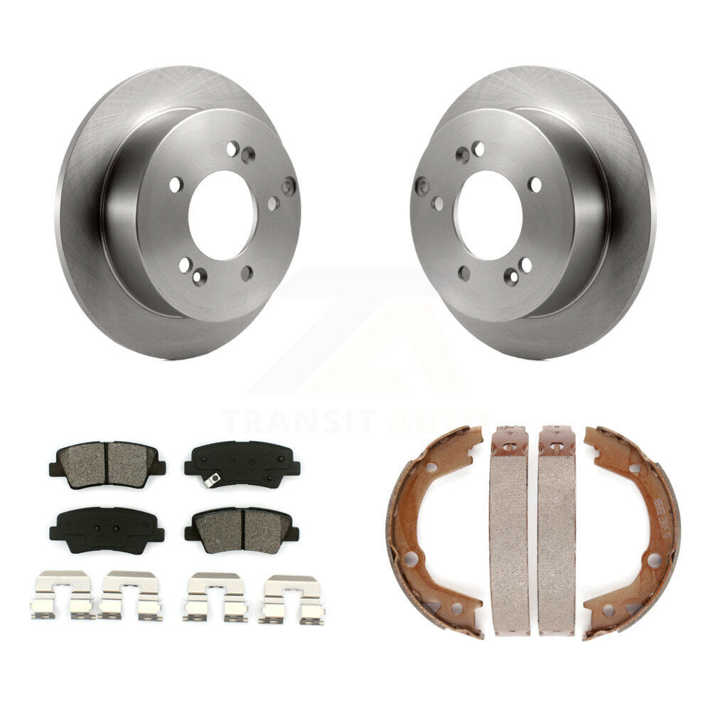 Transit Auto K8S-104490 Disc Brake Kit for 2008-2010 Hyundai Sonata - Rear product image