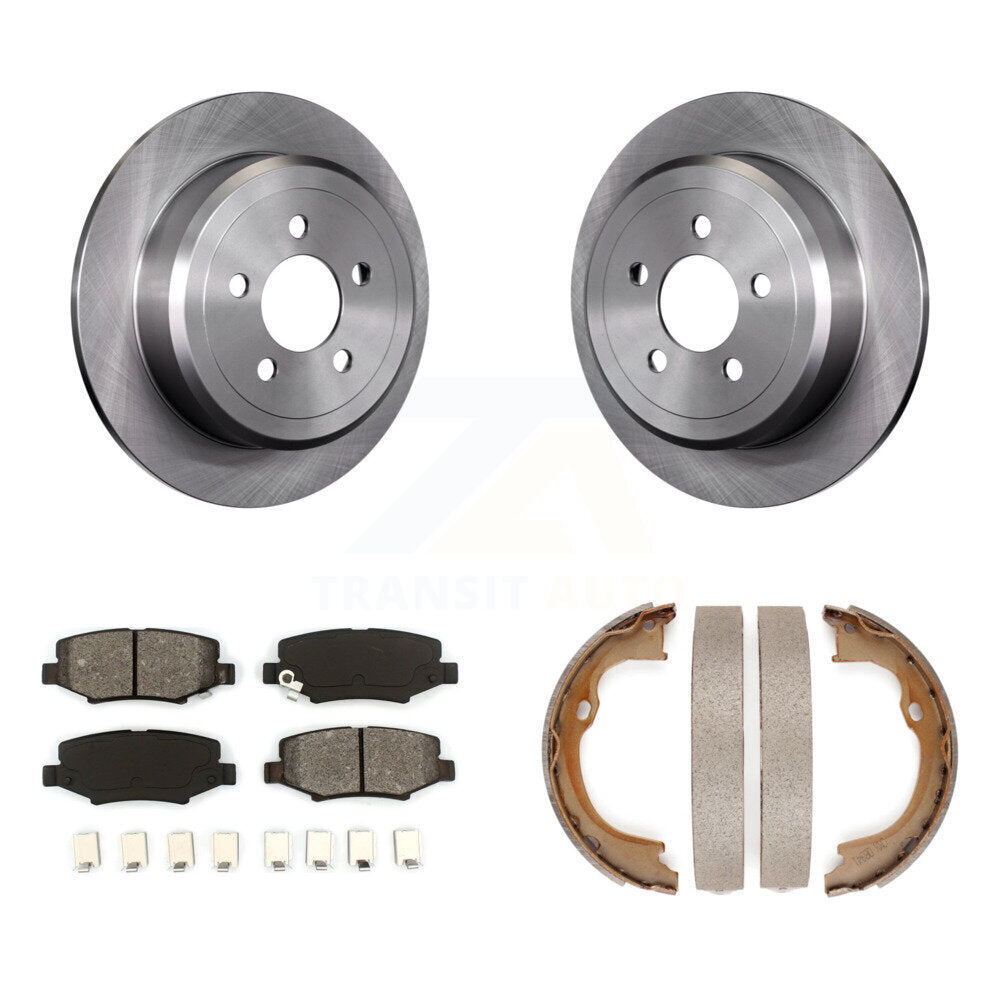 Transit Auto K8S-104491 Disc Brake Kit for 2007-2012 Jeep Liberty, Dodge Nitro - Rear product image