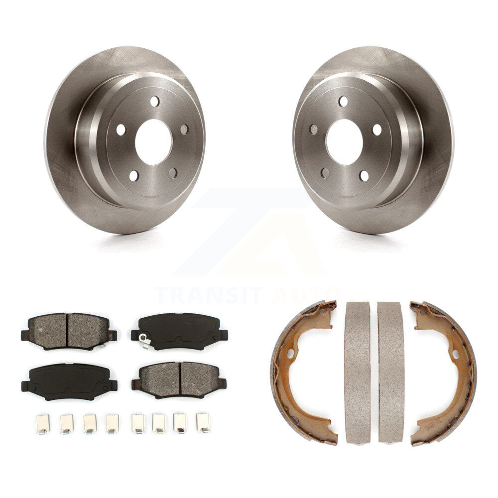 Transit Auto K8S-104492 Disc Brake Kit for 2007-2018 Jeep Wrangler JK, Jeep Wrangler - Rear product image
