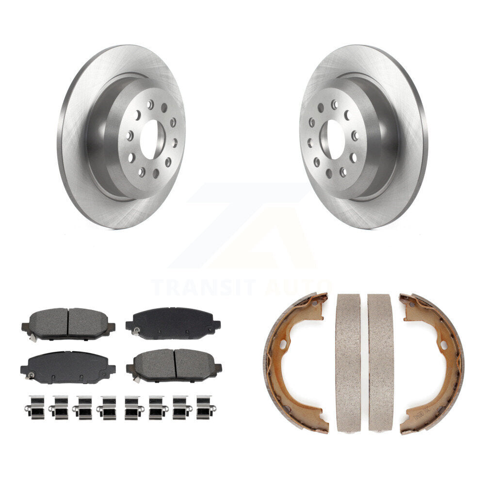 Transit Auto K8S-104493 Disc Brake Kit for 2018-2020 Jeep Wrangler - Rear product image