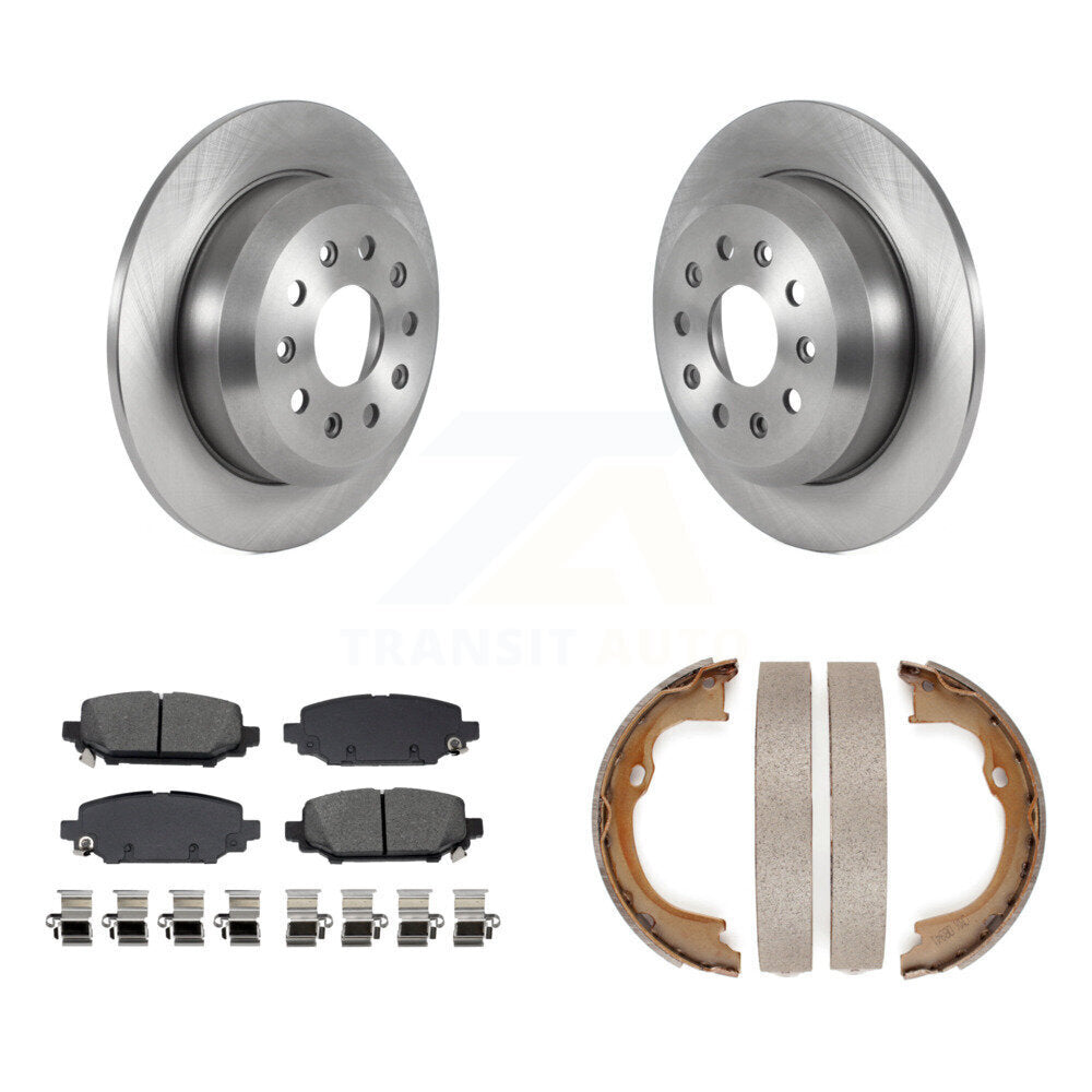 Transit Auto K8S-104494 Disc Brake Kit for 2018-2020 Jeep Wrangler - Rear product image