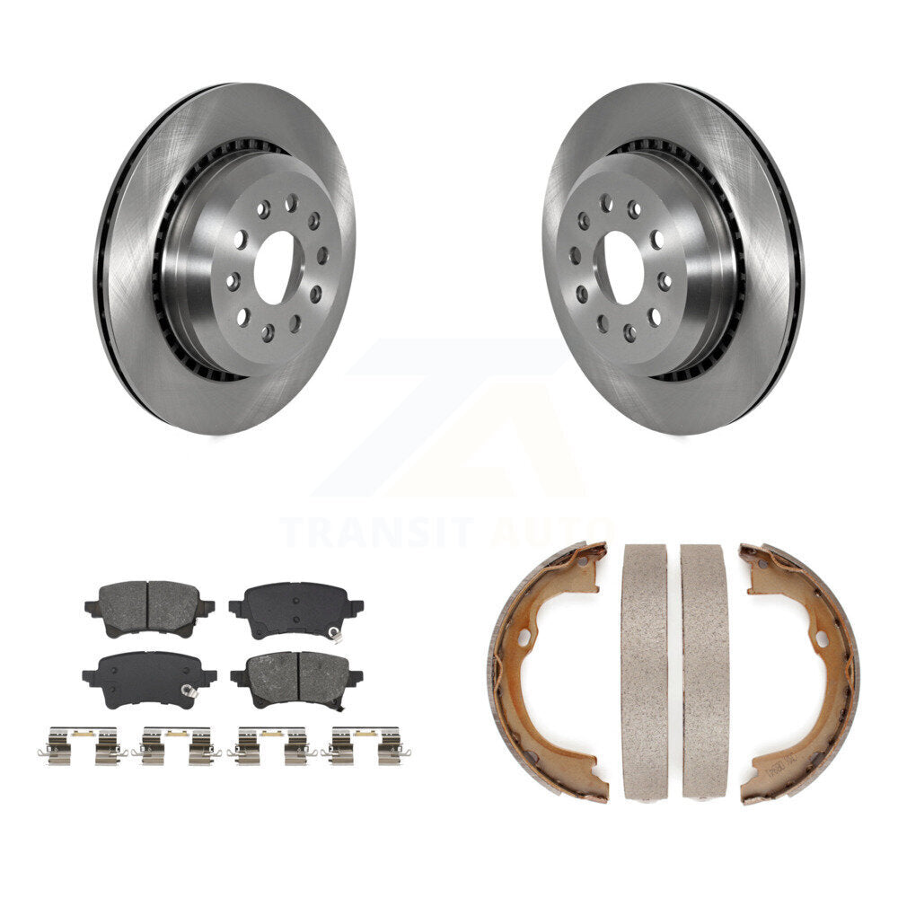 Transit Auto K8S-104495 Disc Brake Kit for 2020-2022 Jeep Wrangler, Jeep Gladiator - Rear product image