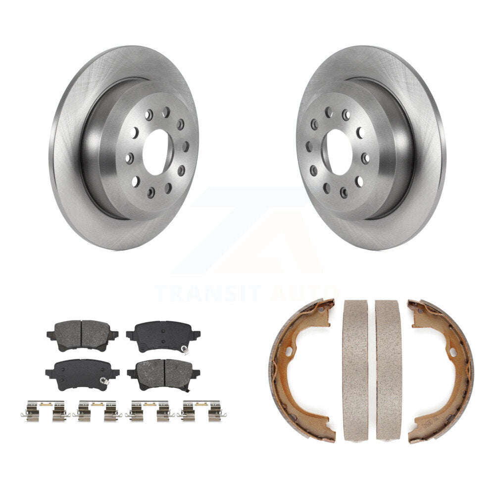 Transit Auto K8S-104496 Disc Brake Kit for 2021 Jeep Wrangler - Rear product image