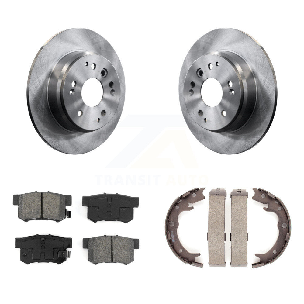 Transit Auto K8S-104497 Disc Brake Kit for 1999-2011 Honda Element, Acura TL - Rear product image