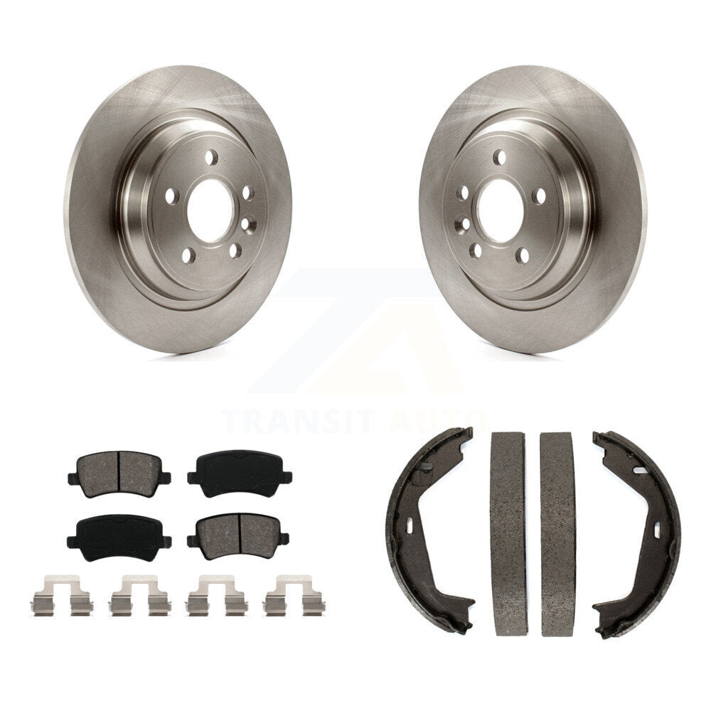 Transit Auto K8S-104502 Disc Brake Kit for 2007-2009 Volvo S80 - Rear product image