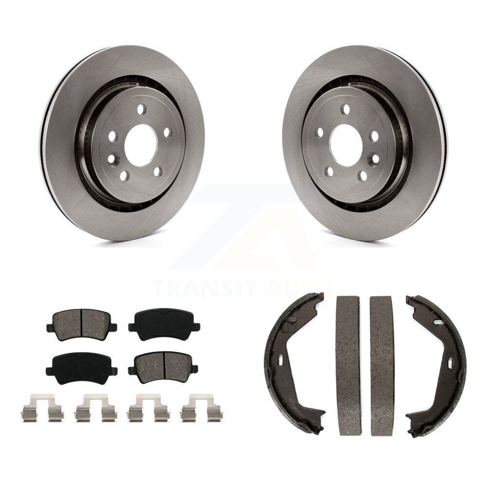 Transit Auto K8S-104503 Disc Brake Kit for 2007-2009 Volvo S80 - Rear product image