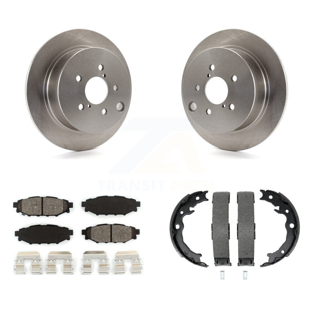 Transit Auto K8S-104507 Disc Brake Kit for 2012-2022 Subaru Crosstrek, Subaru Impreza, Subaru Forester & more - Rear product image