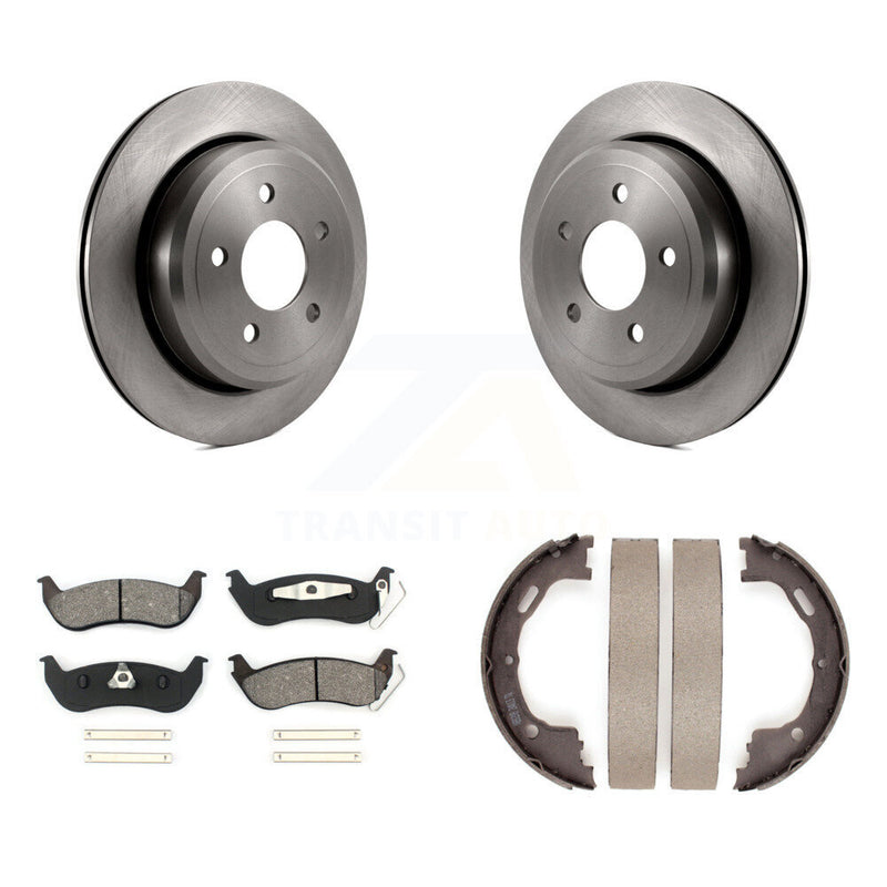Transit Auto K8S-104514 Disc Brake Kit for 2005-2011 Ford Crown Victoria, Mercury Grand Marquis - Rear product image