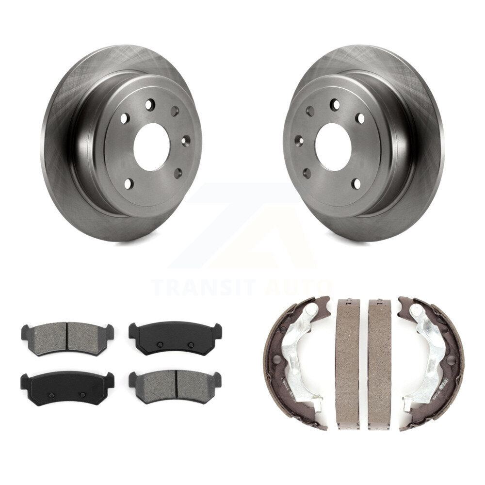 Transit Auto K8S-104515 Disc Brake Kit for 2004-2006 Suzuki Reno, Suzuki Forenza - Rear product image