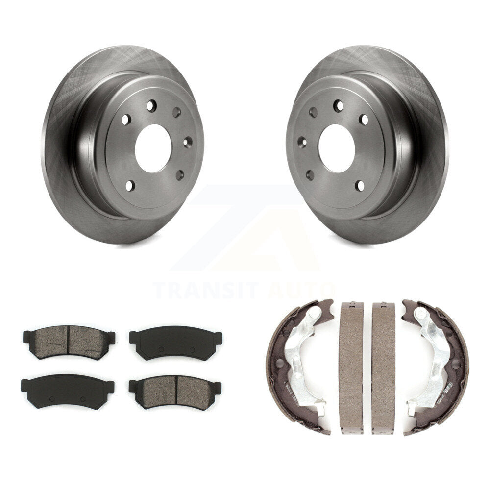 Transit Auto K8S-104516 Disc Brake Kit for 2007-2008 Suzuki Forenza, Suzuki Reno - Rear product image