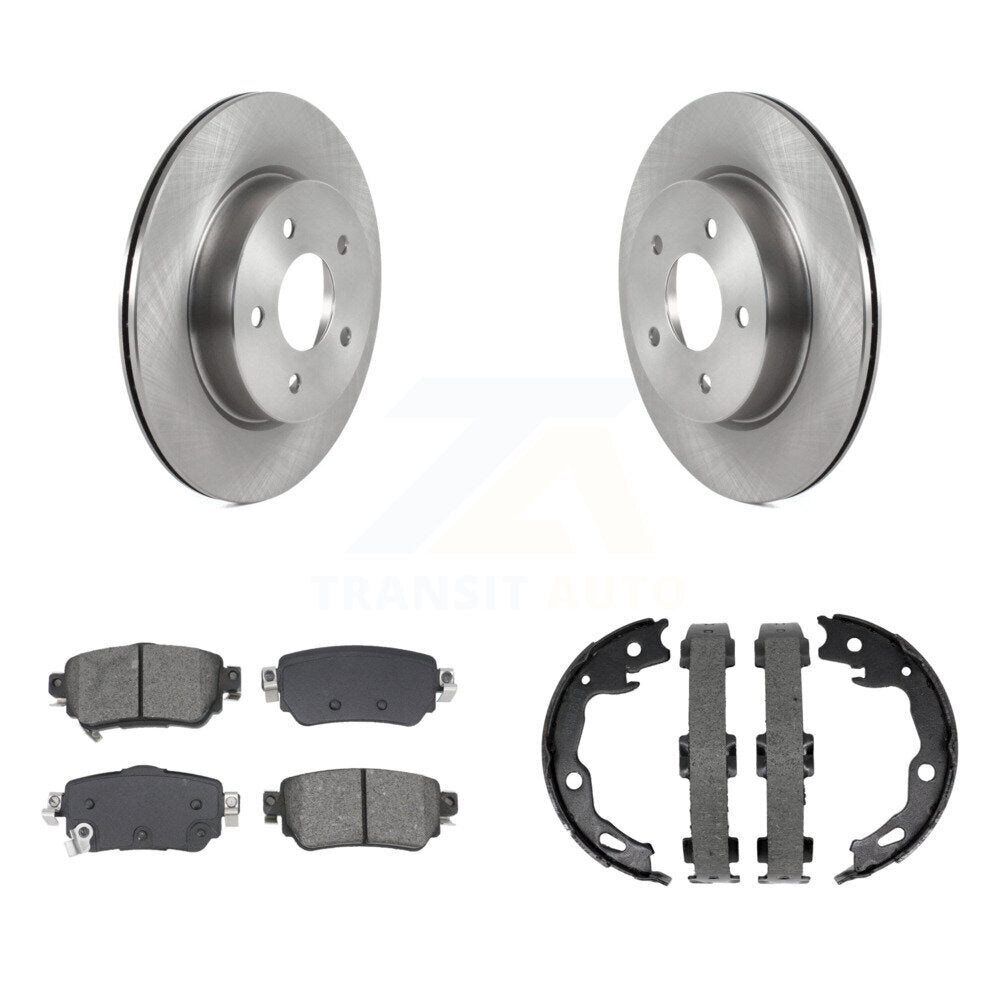 Transit Auto K8S-104518 Disc Brake Kit for 2018-2023 Nissan Rogue Sport, Nissan Qashqai, Nissan Rogue - Rear product image