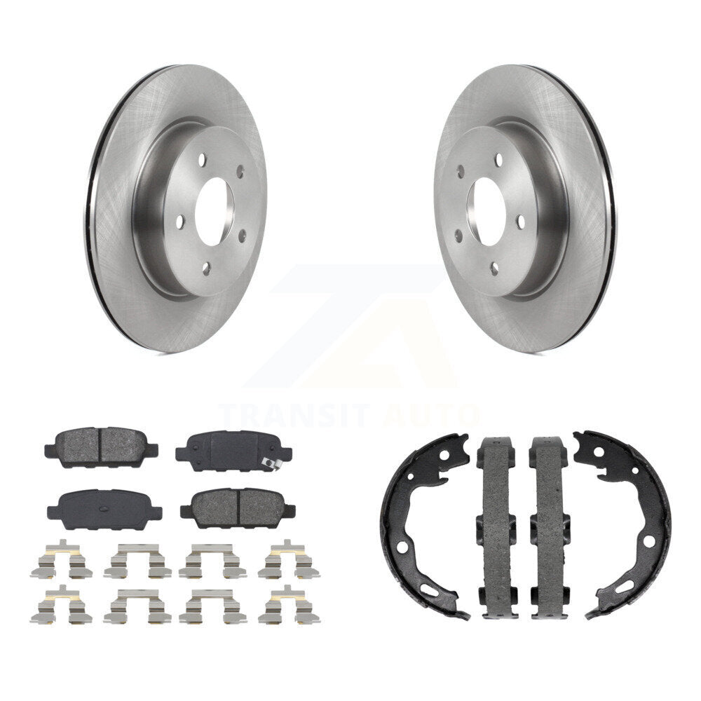 Transit Auto K8S-104519 Disc Brake Kit for 2017-2019 Nissan Rogue Sport, Nissan Qashqai - Rear product image