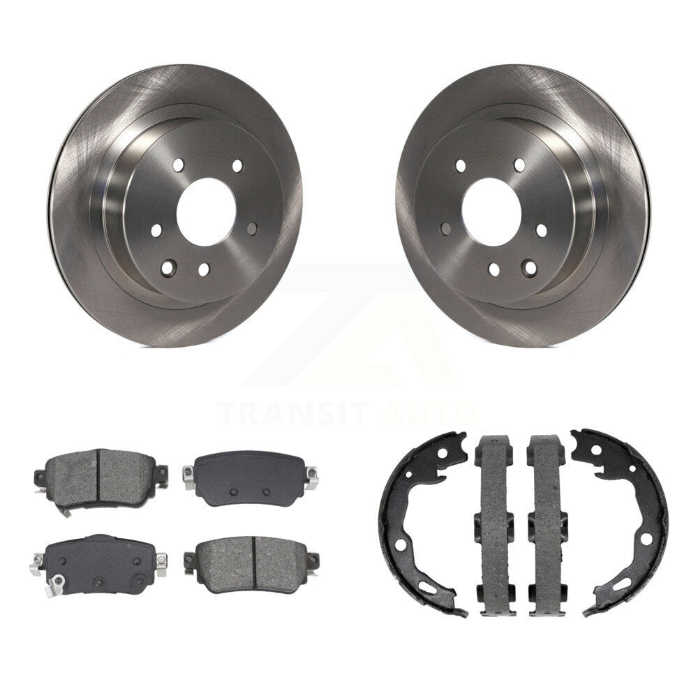 Transit Auto K8S-104520 Disc Brake Kit for 2019 Nissan Rogue Sport - Rear product image