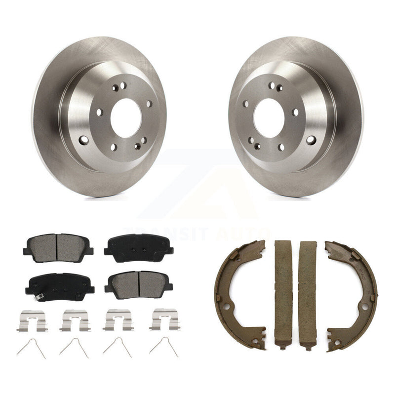 Transit Auto K8S-104524 Disc Brake Kit for 2017-2019 Hyundai Santa Fe XL, Hyundai Santa Fe, Hyundai Santa Fe Sport - Rear product image