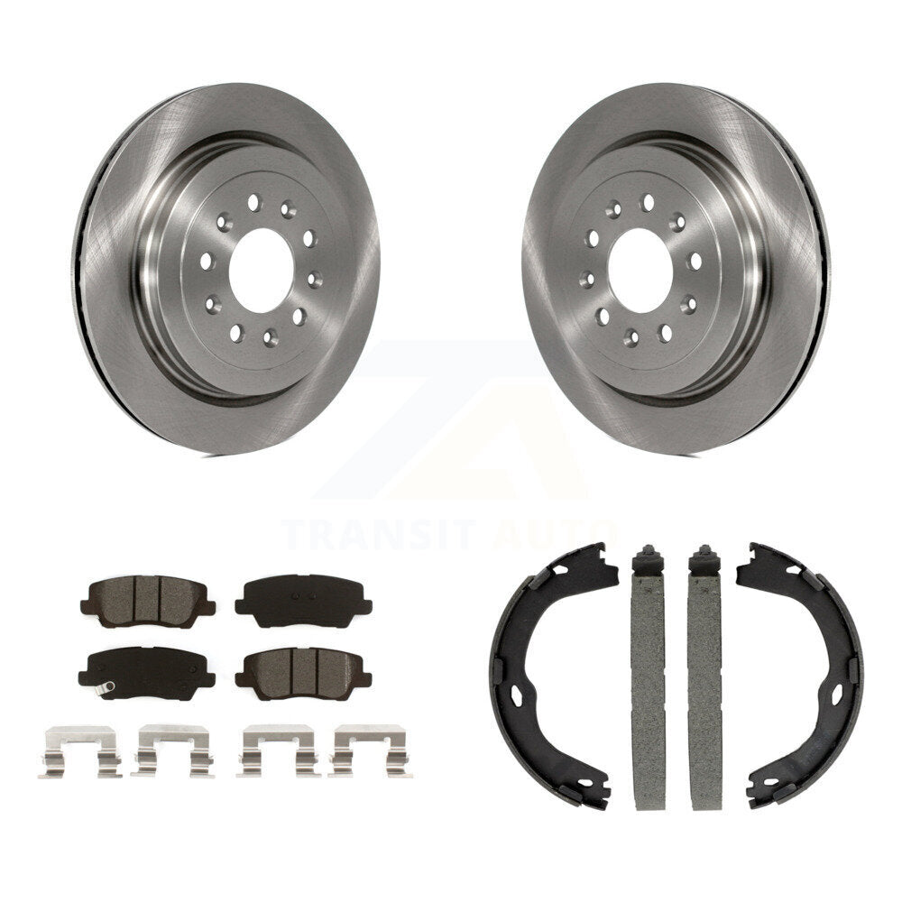Transit Auto K8S-104525 Disc Brake Kit for 2013-2019 Cadillac ATS - Rear product image