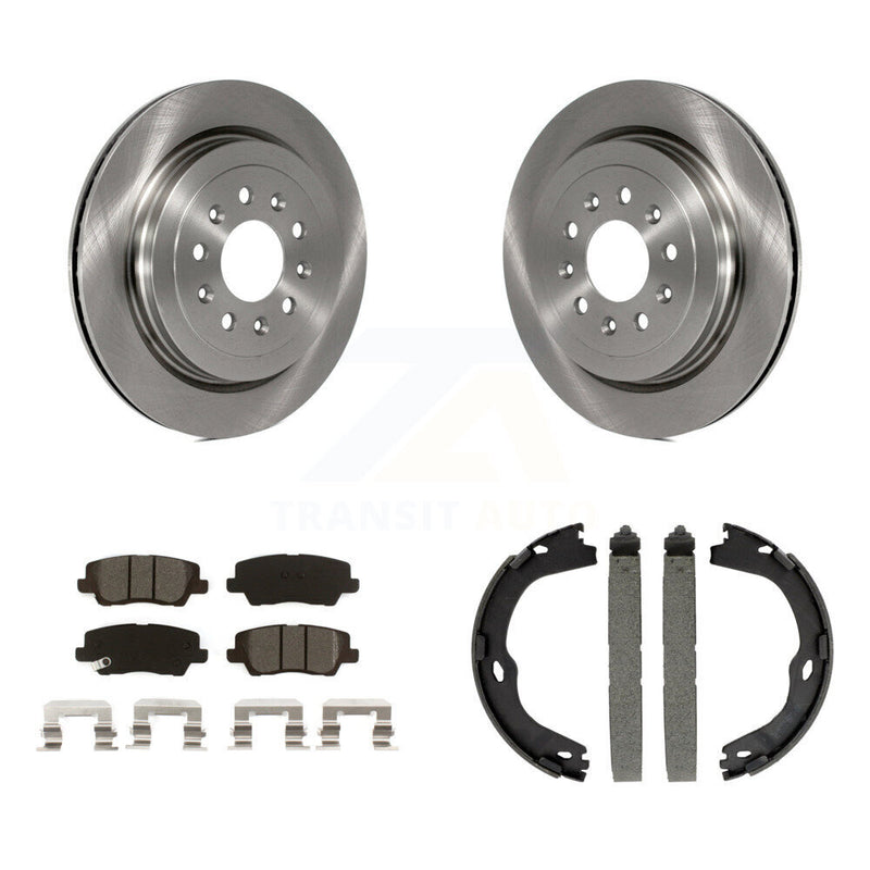 Transit Auto K8S-104525 Disc Brake Kit for 2013-2019 Cadillac ATS - Rear product image