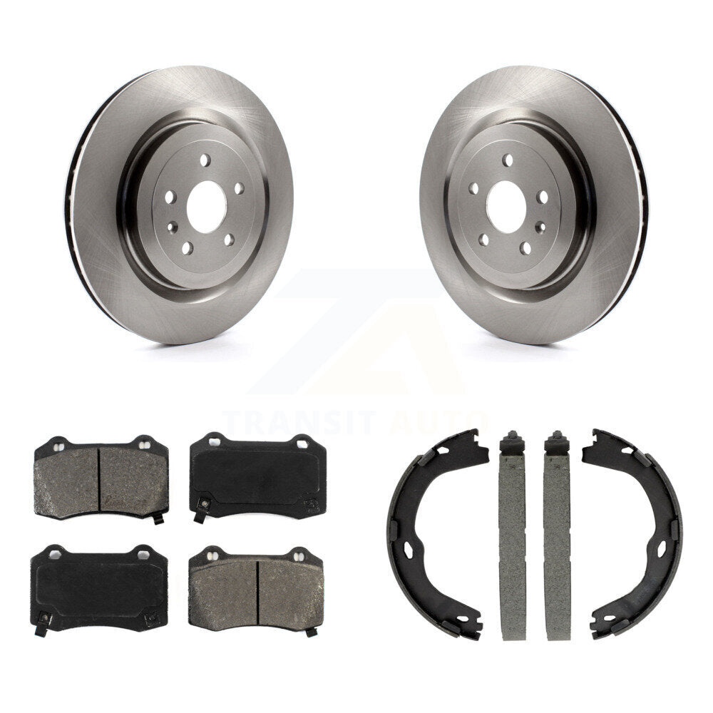 Transit Auto K8S-104526 Disc Brake Kit for 2016-2023 Chevrolet Camaro, Cadillac CTS - Rear product image