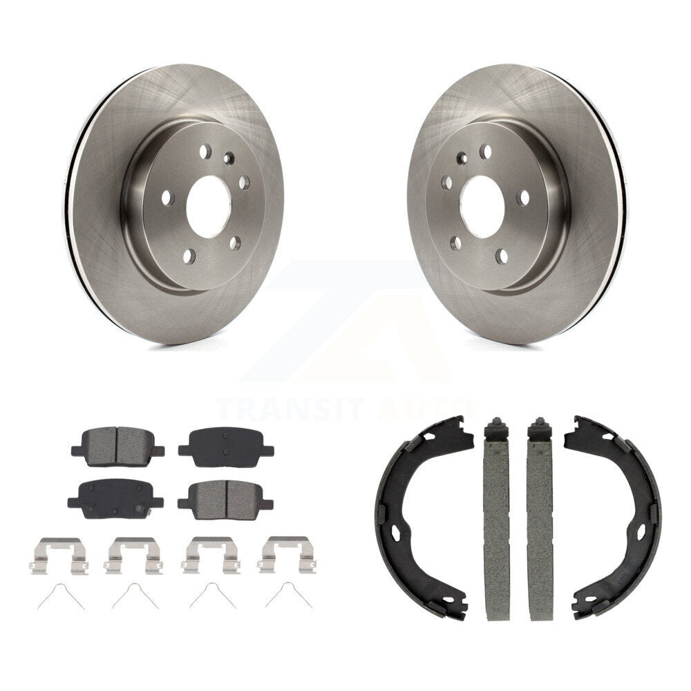 Transit Auto K8S-104527 Disc Brake Kit for 2016-2022 Chevrolet Camaro - Rear product image