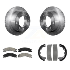 Transit Auto K8S-104530 Disc Brake Kit for 2011-2019 Chevrolet Suburban 3500 HD, Chevrolet Silverado 2500 HD, GMC Sierra 2500 HD - Rear product image