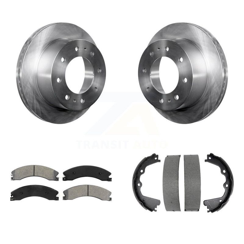 Transit Auto K8S-104530 Disc Brake Kit for 2011-2019 Chevrolet Suburban 3500 HD, Chevrolet Silverado 2500 HD, GMC Sierra 2500 HD - Rear product image