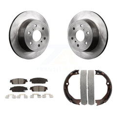 Transit Auto K8S-104532 Disc Brake Kit for 2014-2020 Chevrolet Suburban, Chevrolet Silverado 1500 LD, GMC Sierra 1500 Limited & more - Rear product image