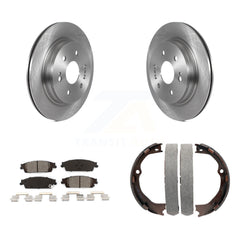 Transit Auto K8S-104534 Disc Brake Kit for 2019 Chevrolet Silverado 1500 LD, GMC Sierra 1500 Limited - Rear product image