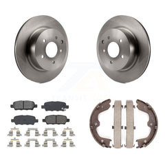 Transit Auto K8S-104544 Disc Brake Kit for 2005-2022 Nissan Maxima, INFINITI QX50, INFINITI EX37 & more - Rear product image