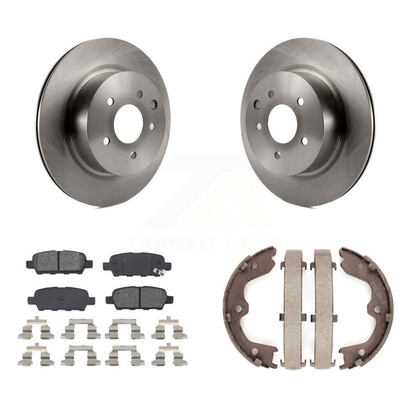 Transit Auto K8S-104544 Disc Brake Kit for 2005-2022 Nissan Maxima, INFINITI QX50, INFINITI EX37 & more - Rear product image