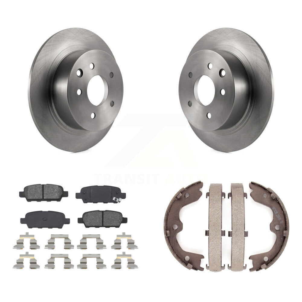 Transit Auto K8S-104546 Disc Brake Kit for 2002-2023 Nissan Altima, Nissan Maxima - Rear product image