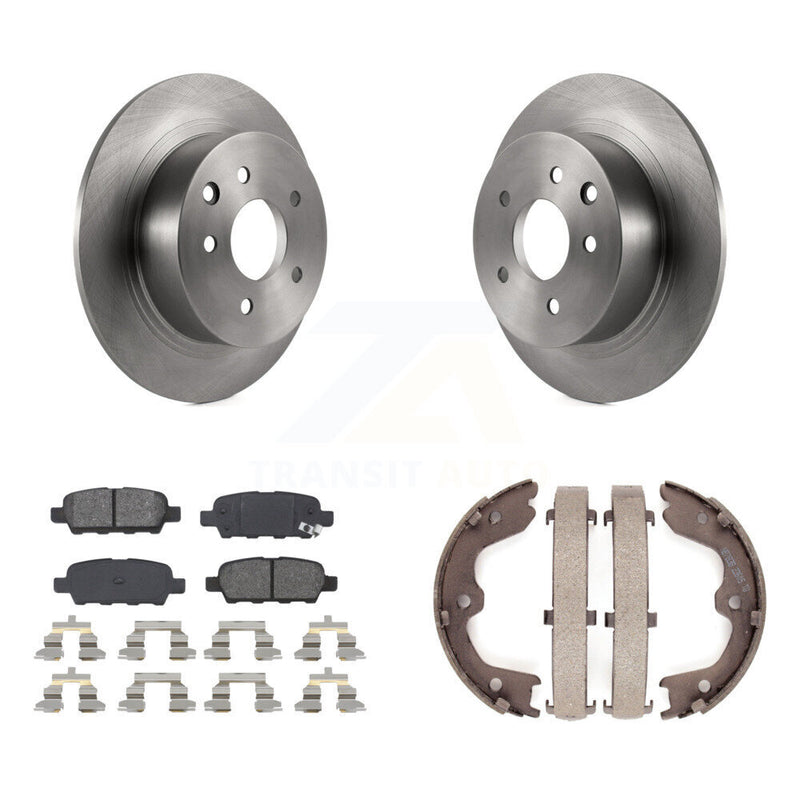 Transit Auto K8S-104546 Disc Brake Kit for 2002-2023 Nissan Altima, Nissan Maxima - Rear product image
