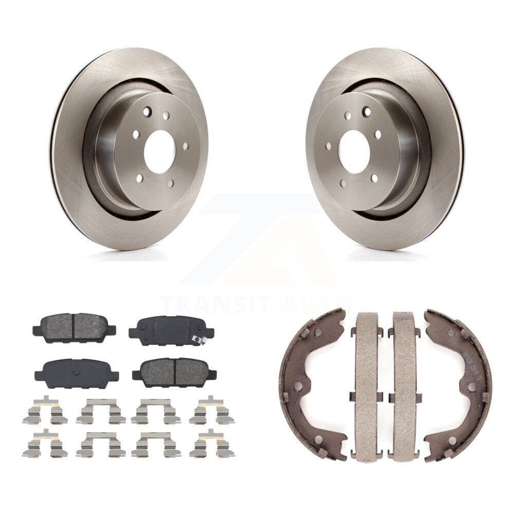 Transit Auto K8S-104547 Disc Brake Kit for 2007-2014 INFINITI Q60, INFINITI G35 - Rear product image