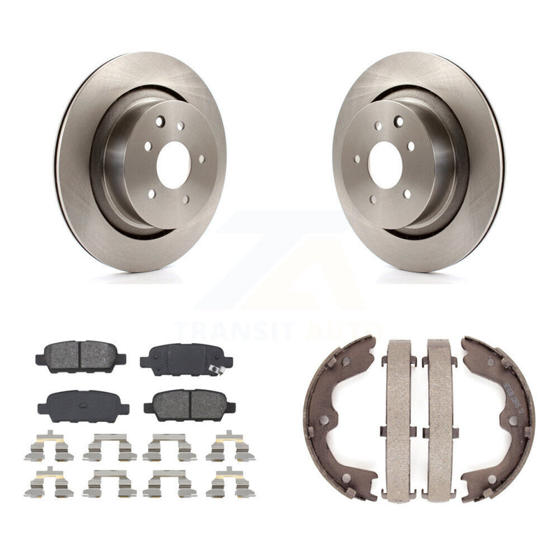 Transit Auto K8S-104547 Disc Brake Kit for 2007-2014 INFINITI Q60, INFINITI G35 - Rear product image