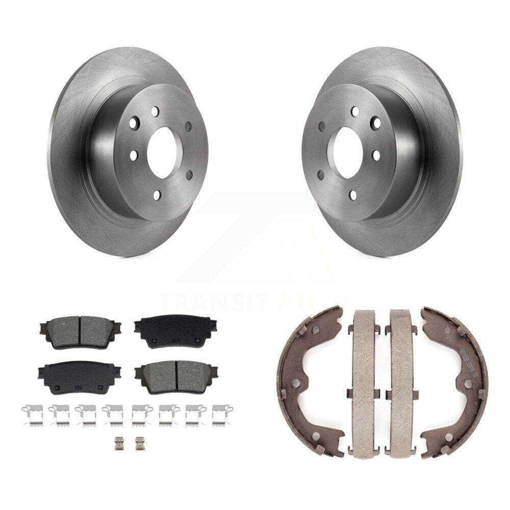 Transit Auto K8S-104551 Disc Brake Kit for 2019 Nissan Altima - Rear product image