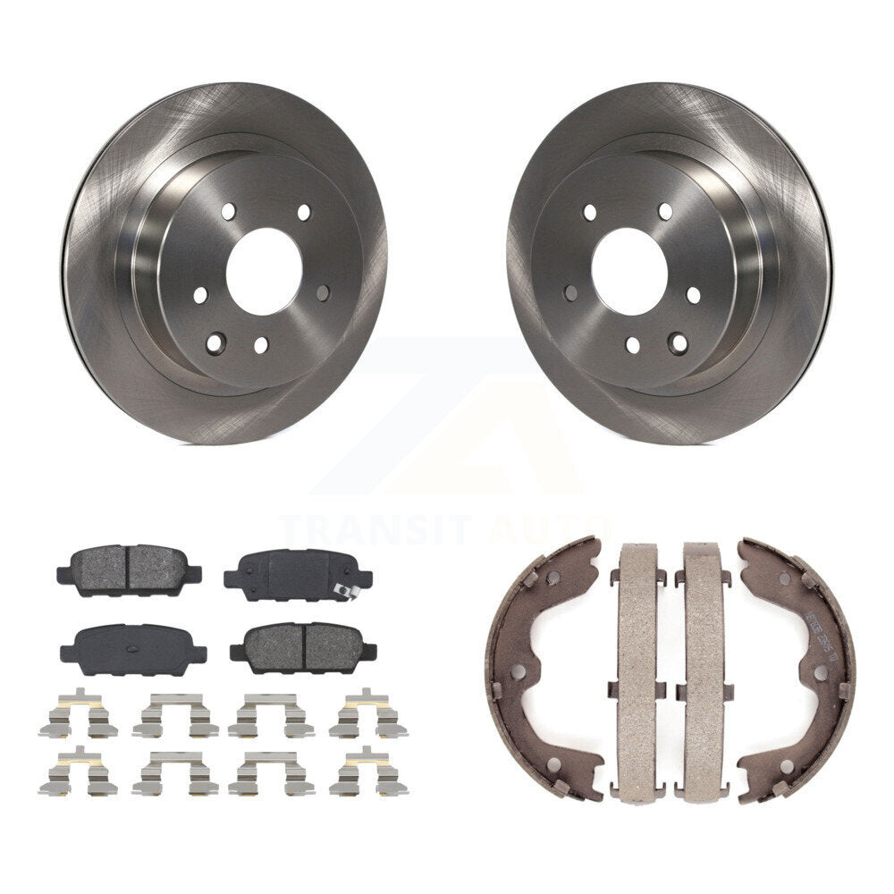 Transit Auto K8S-104553 Disc Brake Kit for 2003-2005 INFINITI G35, Nissan 350Z - Rear product image