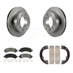 Transit Auto K8S-104555 Disc Brake Kit for 2008-2020 GMC Savana 2500, Chevrolet Express 2500, Chevrolet Express 3500 - Rear product image