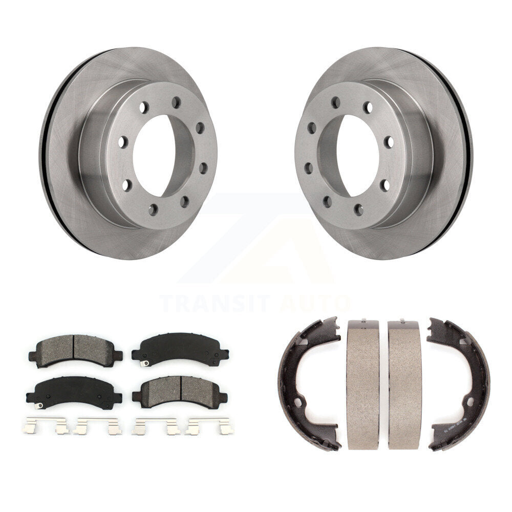 Transit Auto K8S-104556 Disc Brake Kit for 2008-2018 Chevrolet Express 2500, GMC Savana 2500, Chevrolet Express 3500 & more - Rear product image
