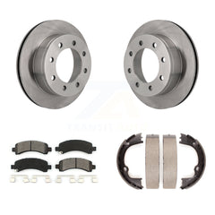 Transit Auto K8S-104556 Disc Brake Kit for 2008-2018 Chevrolet Express 2500, GMC Savana 2500, Chevrolet Express 3500 & more - Rear product image