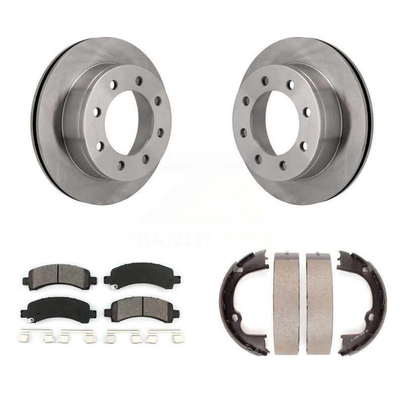 Transit Auto K8S-104556 Disc Brake Kit for 2008-2018 Chevrolet Express 2500, GMC Savana 2500, Chevrolet Express 3500 & more - Rear product image