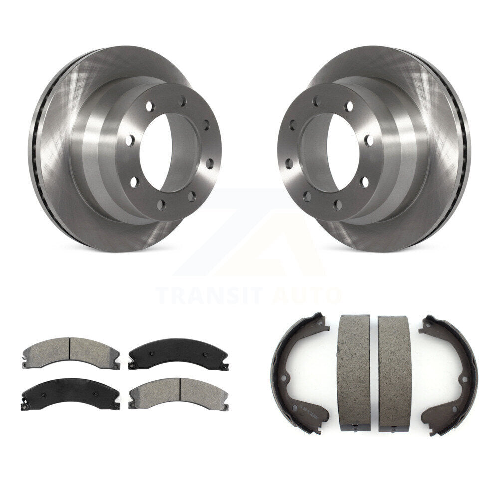 Transit Auto K8S-104557 Disc Brake Kit for 2009-2020 Chevrolet Express 4500, Chevrolet Express 3500, GMC Savana 3500 & more - Rear product image