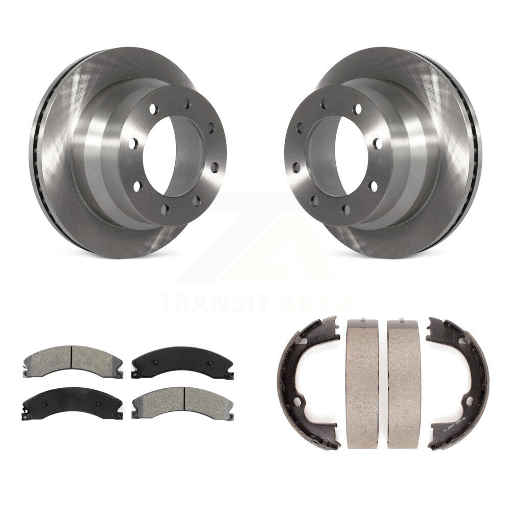 Transit Auto K8S-104558 Disc Brake Kit for 2009-2012 GMC Savana 3500 - Rear product image