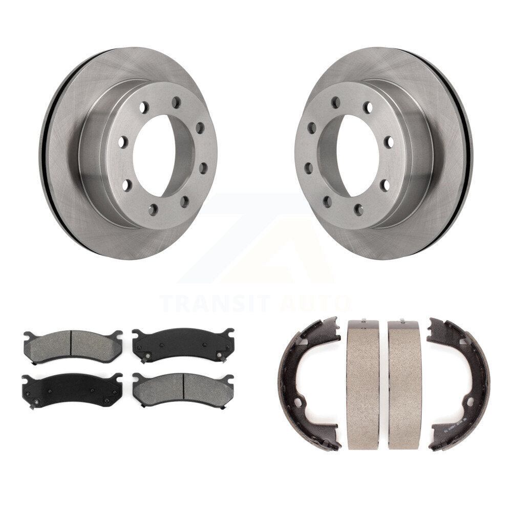 Transit Auto K8S-104562 Disc Brake Kit for 2007-2013 Chevrolet Silverado 2500 HD, Chevrolet Suburban 2500, GMC Sierra 2500 HD & more - Rear product image