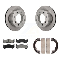 Transit Auto K8S-104562 Disc Brake Kit for 2007-2013 Chevrolet Silverado 2500 HD, Chevrolet Suburban 2500, GMC Sierra 2500 HD & more - Rear product image